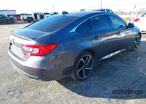 2018 Honda Accord Sport from USA, damaged, VIN 1HGCV1F37JA021835